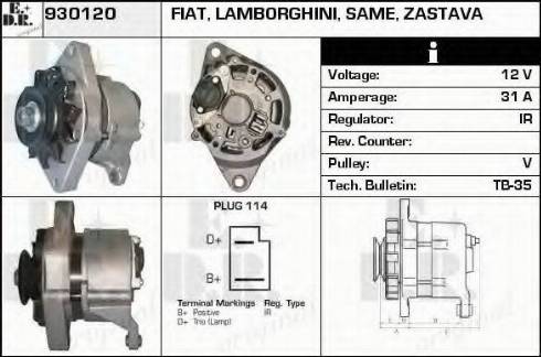 EDR 930120 - Ģenerators autospares.lv