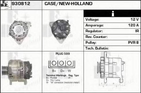 EDR 930812 - Ģenerators autospares.lv