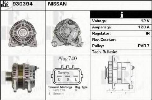 EDR 930394 - Ģenerators autospares.lv