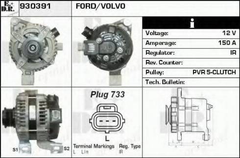 EDR 930391 - Ģenerators autospares.lv