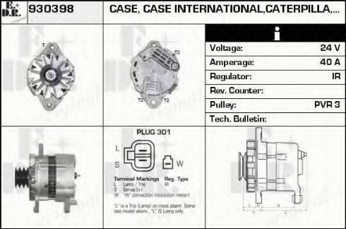 EDR 930398 - Ģenerators autospares.lv