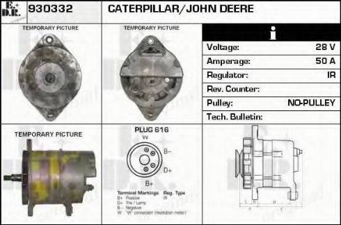 EDR 930332 - Ģenerators autospares.lv