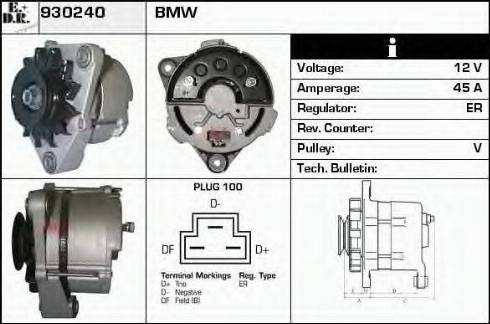 EDR 930240 - Ģenerators autospares.lv