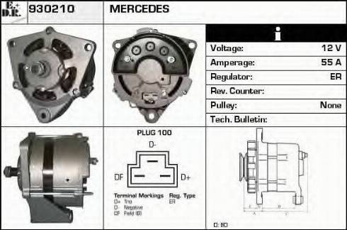 EDR 930210 - Ģenerators autospares.lv