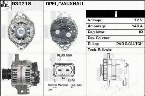 EDR 930218 - Ģenerators autospares.lv