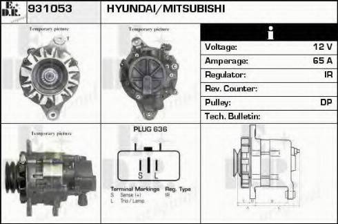 EDR 931053 - Ģenerators autospares.lv