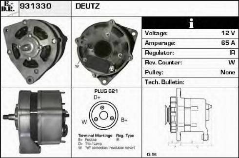 EDR 931330 - Ģenerators autospares.lv