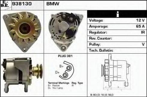 EDR 938130 - Ģenerators autospares.lv