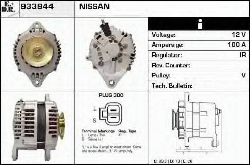 EDR 933944 - Ģenerators autospares.lv