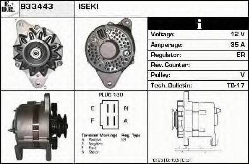 EDR 933443 - Ģenerators autospares.lv