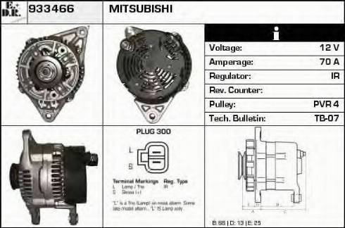 EDR 933466 - Ģenerators autospares.lv