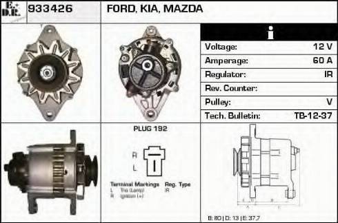 EDR 933426 - Ģenerators autospares.lv