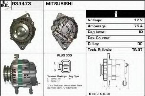 EDR 933473 - Ģenerators www.autospares.lv