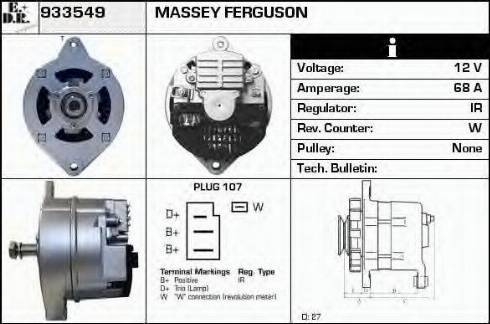 EDR 933549 - Ģenerators autospares.lv