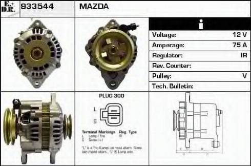 EDR 933544 - Ģenerators autospares.lv