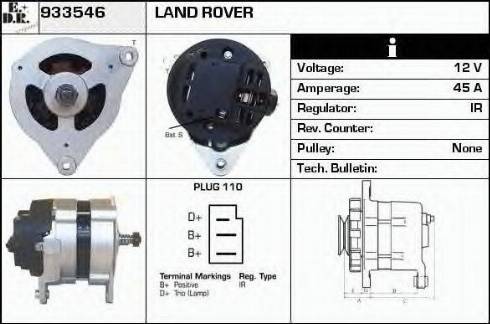 EDR 933546 - Ģenerators autospares.lv