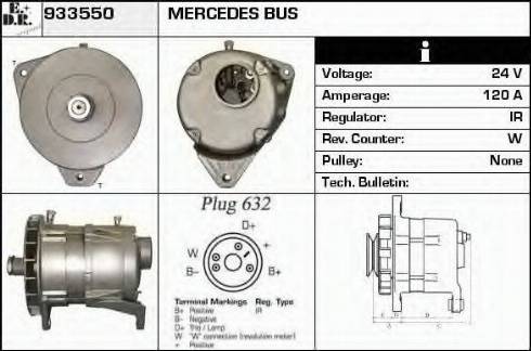 EDR 933550 - Ģenerators autospares.lv