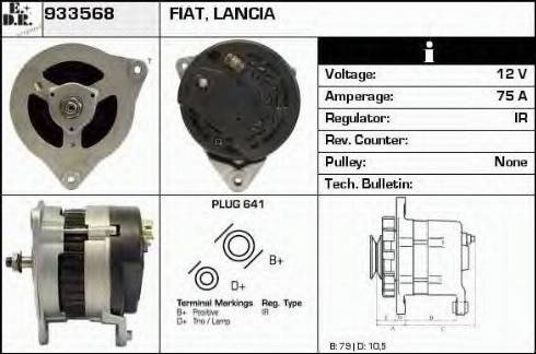 EDR 933568 - Ģenerators autospares.lv