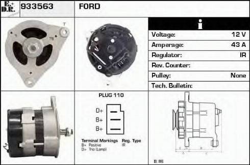 EDR 933563 - Ģenerators autospares.lv