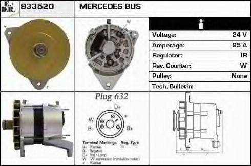 EDR 933520 - Ģenerators autospares.lv