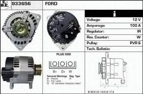 EDR 933656 - Ģenerators autospares.lv