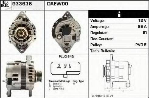 EDR 933638 - Ģenerators autospares.lv