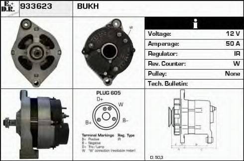 EDR 933623 - Ģenerators autospares.lv