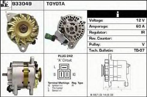 EDR 933049 - Ģenerators autospares.lv