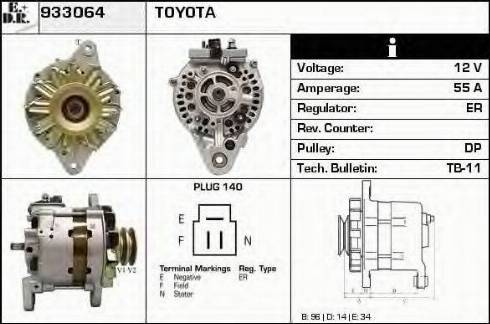 EDR 933064 - Ģenerators autospares.lv