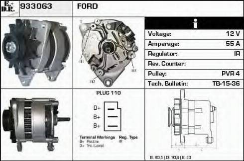 EDR 933063 - Ģenerators autospares.lv