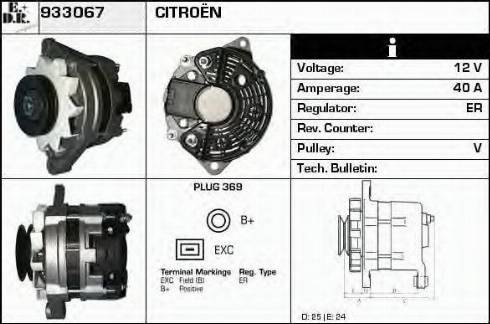 EDR 933067 - Ģenerators autospares.lv