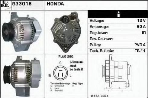 EDR 933018 - Ģenerators autospares.lv