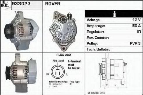 EDR 933023 - Ģenerators autospares.lv