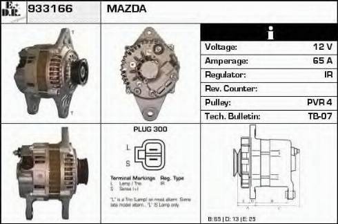 EDR 933166 - Ģenerators autospares.lv