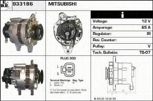 EDR 933186 - Ģenerators autospares.lv