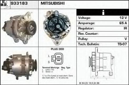 EDR 933183 - Ģenerators autospares.lv