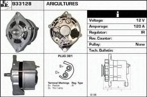 EDR 933128 - Ģenerators autospares.lv