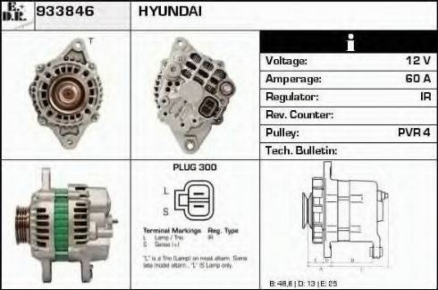 EDR 933846 - Ģenerators autospares.lv