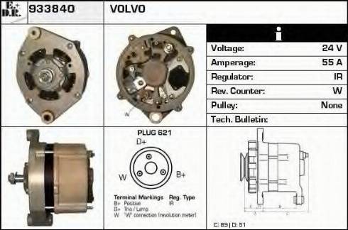 EDR 933840 - Ģenerators autospares.lv