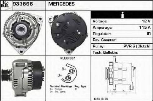 EDR 933866 - Ģenerators autospares.lv