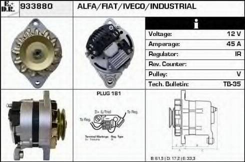 EDR 933880 - Ģenerators autospares.lv