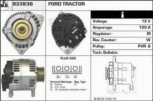 EDR 933836 - Ģenerators autospares.lv