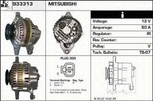 EDR 933313 - Ģenerators autospares.lv