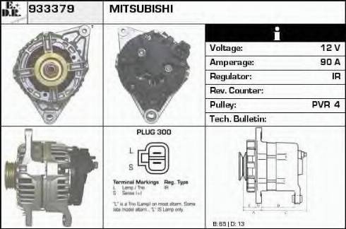 EDR 933379 - Ģenerators autospares.lv