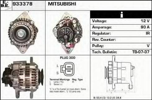 EDR 933378 - Ģenerators autospares.lv