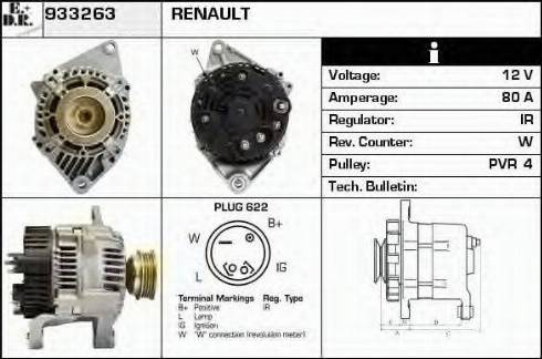 EDR 933263 - Ģenerators autospares.lv