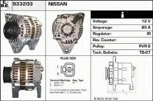 EDR 933203 - Ģenerators www.autospares.lv