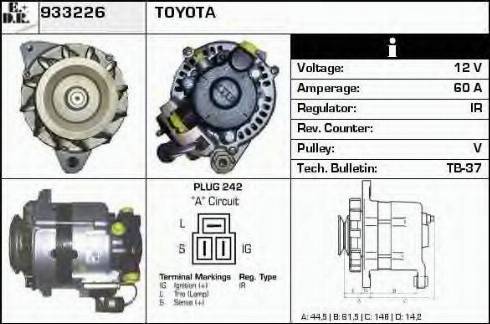 EDR 933226 - Ģenerators autospares.lv