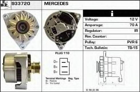 EDR 933720 - Ģenerators autospares.lv