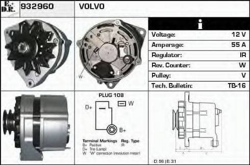 EDR 932960 - Ģenerators autospares.lv